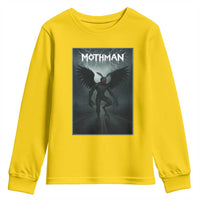Mothman Youth Sweatshirt Folklore Gothic Horror Cryptid Gift - Wonder Print Shop