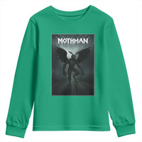 Mothman Youth Sweatshirt Folklore Gothic Horror Cryptid Gift - Wonder Print Shop
