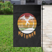 Mothman Garden Flag Retro Vintage Cryptid Gothic Horror Gift - Wonder Print Shop
