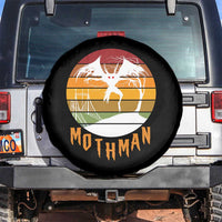 Mothman Spare Tire Cover Retro Vintage Cryptid Gothic Horror Gift - Wonder Print Shop