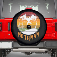 Mothman Spare Tire Cover Retro Vintage Cryptid Gothic Horror Gift - Wonder Print Shop