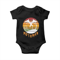 Mothman Baby Onesie Retro Vintage Cryptid Gothic Horror Gift - Wonder Print Shop
