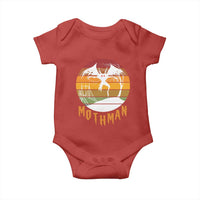 Mothman Baby Onesie Retro Vintage Cryptid Gothic Horror Gift - Wonder Print Shop