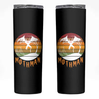 Mothman Skinny Tumbler Retro Vintage Cryptid Gothic Horror Gift