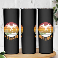 Mothman Skinny Tumbler Retro Vintage Cryptid Gothic Horror Gift