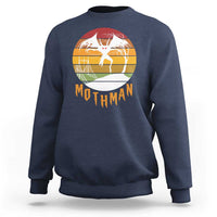 Mothman Sweatshirt Retro Vintage Cryptid Gothic Horror Gift - Wonder Print Shop