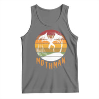 Mothman Tank Top Retro Vintage Cryptid Gothic Horror Gift - Wonder Print Shop