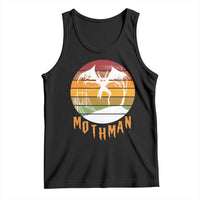 Mothman Tank Top Retro Vintage Cryptid Gothic Horror Gift - Wonder Print Shop