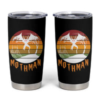 Mothman Tumbler Cup Retro Vintage Cryptid Gothic Horror Gift