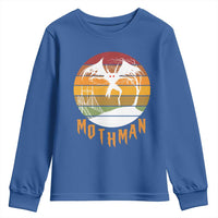 Mothman Youth Sweatshirt Retro Vintage Cryptid Gothic Horror Gift - Wonder Print Shop