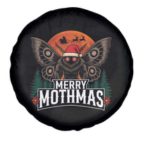 Mothman Spare Tire Cover Holiday Humor Merry Mothmas Cryptid Gift - Wonder Print Shop