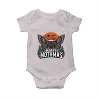 Mothman Baby Onesie Holiday Humor Merry Mothmas Cryptid Gift - Wonder Print Shop