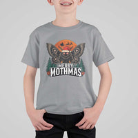 Mothman T Shirt For Kid Holiday Humor Merry Mothmas Cryptid Gift - Wonder Print Shop