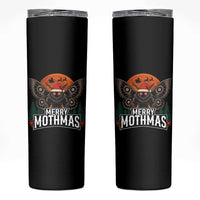 Mothman Skinny Tumbler Holiday Humor Merry Mothmas Cryptid Gift