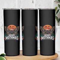 Mothman Skinny Tumbler Holiday Humor Merry Mothmas Cryptid Gift
