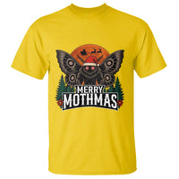 Mothman T Shirt Holiday Humor Merry Mothmas Cryptid Gift - Wonder Print Shop