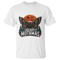 Mothman T Shirt Holiday Humor Merry Mothmas Cryptid Gift - Wonder Print Shop