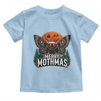 Mothman Toddler T Shirt Holiday Humor Merry Mothmas Cryptid Gift - Wonder Print Shop