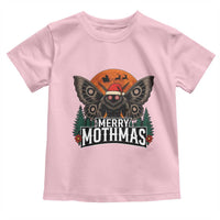 Mothman Toddler T Shirt Holiday Humor Merry Mothmas Cryptid Gift - Wonder Print Shop