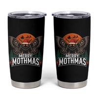 Mothman Tumbler Cup Holiday Humor Merry Mothmas Cryptid Gift