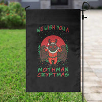 Mothman Christmas Garden Flag We Wish You A Mothman Cryptmas Funny Christmas Gift - Wonder Print Shop