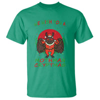 Mothman Christmas T Shirt We Wish You A Mothman Cryptmas Funny Christmas Gift - Wonder Print Shop