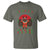 Mothman Christmas T Shirt We Wish You A Mothman Cryptmas Funny Christmas Gift - Wonder Print Shop