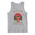 Mothman Christmas Tank Top We Wish You A Mothman Cryptmas Funny Christmas Gift - Wonder Print Shop