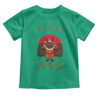 Mothman Christmas Toddler T Shirt We Wish You A Mothman Cryptmas Funny Christmas Gift - Wonder Print Shop