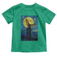 Mothman Starry Night Toddler T Shirt Van Gogh Cryptid Gift - Wonder Print Shop