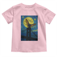 Mothman Starry Night Toddler T Shirt Van Gogh Cryptid Gift - Wonder Print Shop