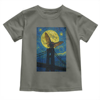 Mothman Starry Night Toddler T Shirt Van Gogh Cryptid Gift - Wonder Print Shop