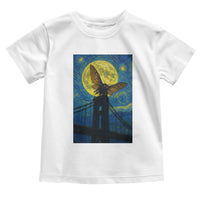 Mothman Starry Night Toddler T Shirt Van Gogh Cryptid Gift - Wonder Print Shop