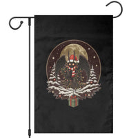 Mothman In Christmas Night Garden Flag Funny Cryptid Gift - Wonder Print Shop