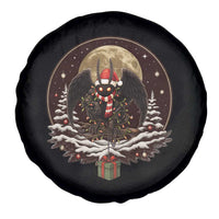 Mothman In Christmas Night Spare Tire Cover Funny Cryptid Gift - Wonder Print Shop