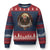Mothman In Christmas Night Ugly Christmas Sweater Funny Cryptid Gift - Wonder Print Shop
