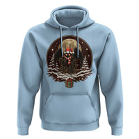 Mothman In Christmas Night Hoodie Funny Cryptid Gift - Wonder Print Shop