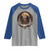 Mothman In Christmas Night Raglan Shirt Funny Cryptid Gift - Wonder Print Shop