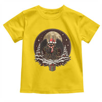 Mothman In Christmas Night Toddler T Shirt Funny Cryptid Gift - Wonder Print Shop