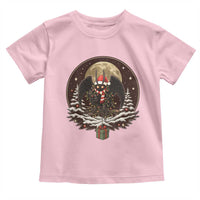 Mothman In Christmas Night Toddler T Shirt Funny Cryptid Gift - Wonder Print Shop