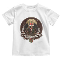 Mothman In Christmas Night Toddler T Shirt Funny Cryptid Gift - Wonder Print Shop