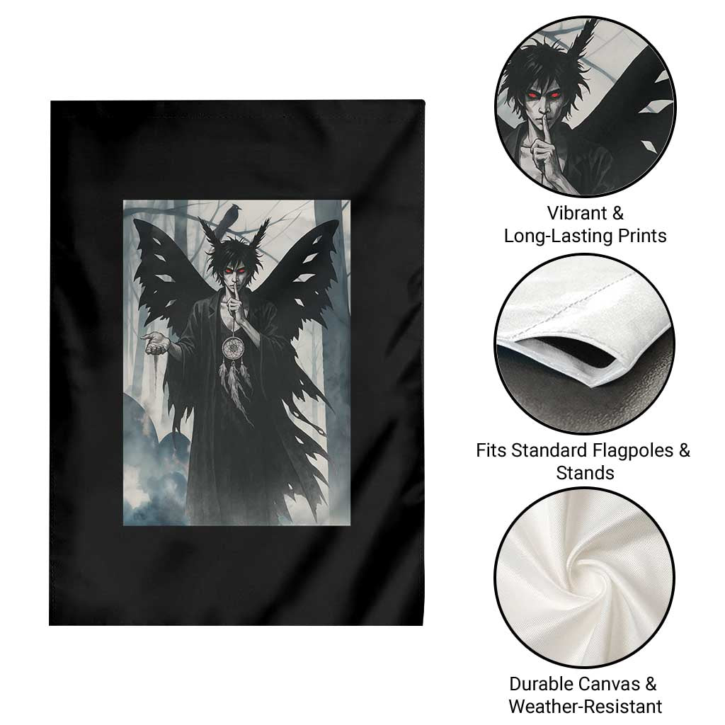 Mothman Sandman Garden Flag Gothic Horror Fan Gift - Wonder Print Shop