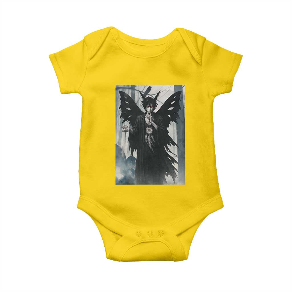 Mothman Sandman Baby Onesie Gothic Horror Fan Gift - Wonder Print Shop