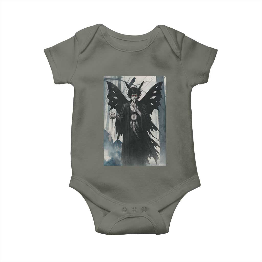 Mothman Sandman Baby Onesie Gothic Horror Fan Gift - Wonder Print Shop
