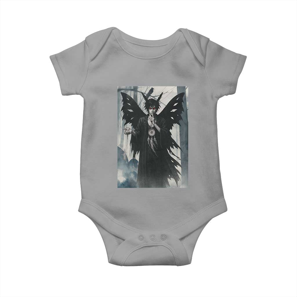 Mothman Sandman Baby Onesie Gothic Horror Fan Gift - Wonder Print Shop