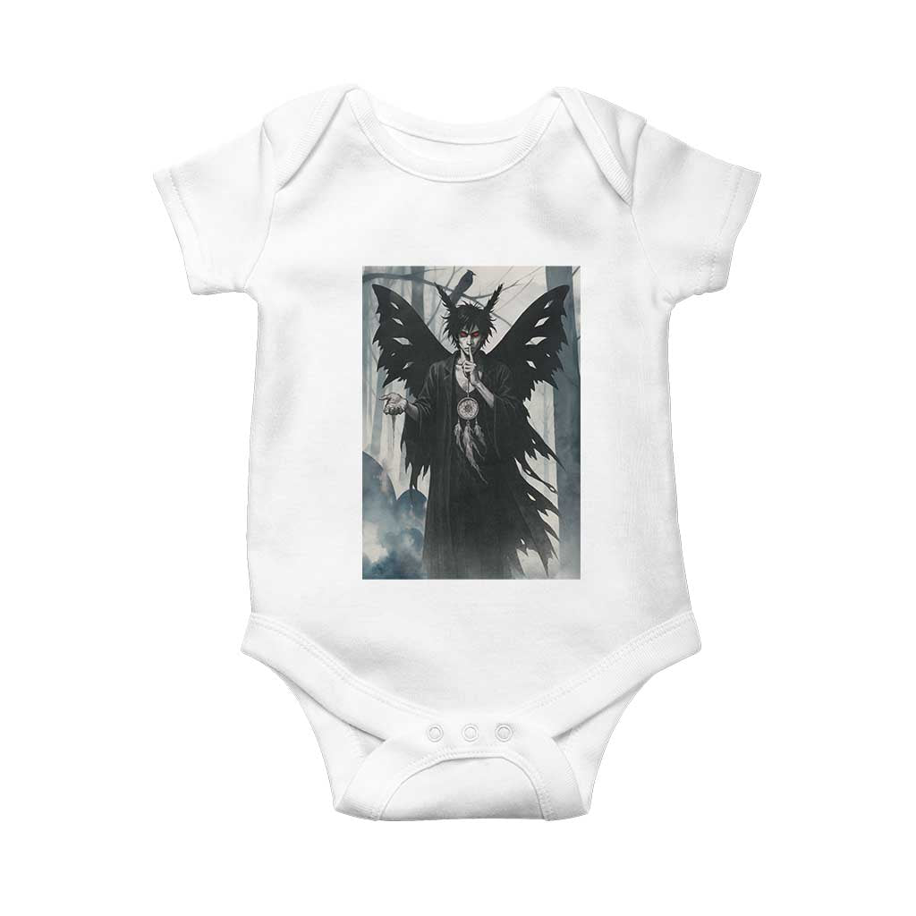 Mothman Sandman Baby Onesie Gothic Horror Fan Gift - Wonder Print Shop