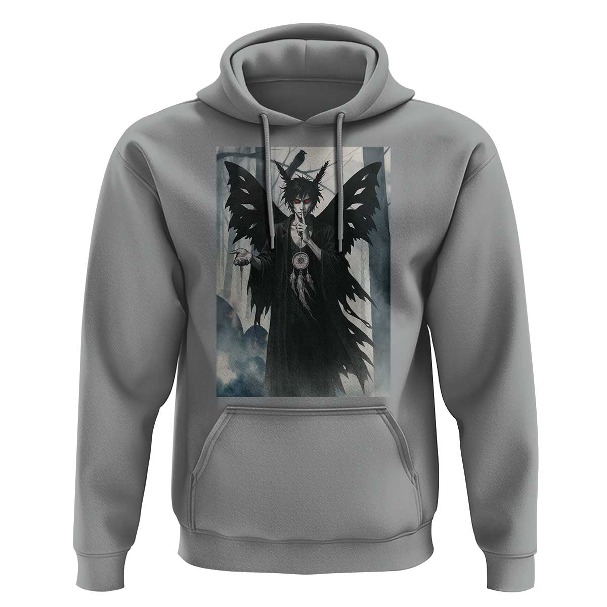 Mothman Sandman Hoodie Gothic Horror Fan Gift - Wonder Print Shop