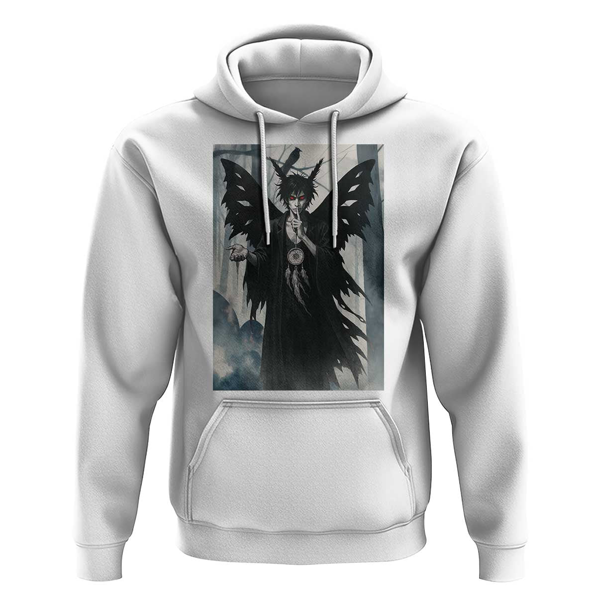 Mothman Sandman Hoodie Gothic Horror Fan Gift - Wonder Print Shop