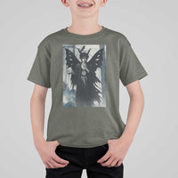 Mothman Sandman T Shirt For Kid Gothic Horror Fan Gift - Wonder Print Shop