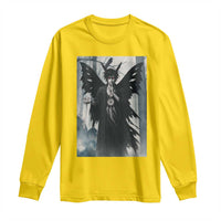 Mothman Sandman Long Sleeve Shirt Gothic Horror Fan Gift - Wonder Print Shop